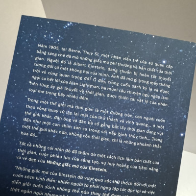 NHỮNG GIẤC MƠ CỦA EINSTEIN – Alan Lightman – Lê Chu Cầu dịch – Nhã Nam - NXB Hội Nhà Văn