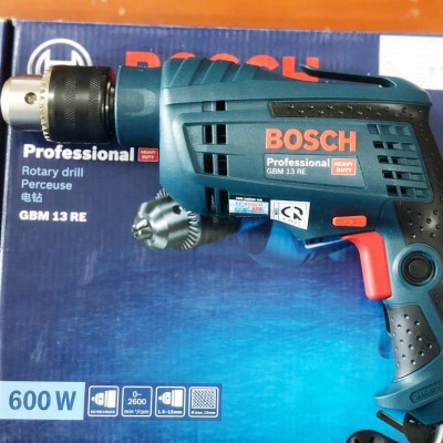 MÁY KHOAN 600W 13MM BOSCH GBM 13RE - HÀNG CHÍNH HÃNG