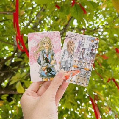 Boxset Lời Nói Dối Tháng Tư - Tặng Kèm 2 Card Nhựa Hình Nhân Vật (Bộ 12 Tập)