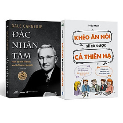 Sách - Combo Đắc Nhân Tâm + Khéo Ăn Nói Sẽ Có Được Cả Thiên Hạ