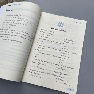 Sách - Rèn Kĩ Năng Giải Toán Lớp 8 - Tập 1 ( Theo Chương Trình Giáo Dục Phổ Thông Mới) ( ML)