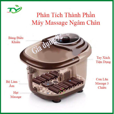 Bồn Ngâm Chân Hồng Ngoại Massage Có Sục Khí | Máy Ngâm Chân Thư Giãn Giảm Stress Cho Cá Nhân Và Spa