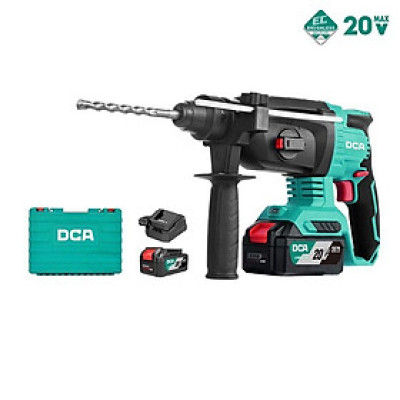 MÁY KHOAN BÊ TÔNG KHÔNG CHỔI THAN DÙNG PIN 20V/4AH DCA ADZC04-24DM - HÀNG CHÍNH HÃNG