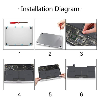 Pin Dành Tương Thích Cho Laptop Macbook Air 11 Mã Máy A1370 Duy Nhất Năm 2010 Với Mã Pin A1375 Model Mc505 Mc506 TEEEMO PC Hàng Nhập Khẩu New Seal