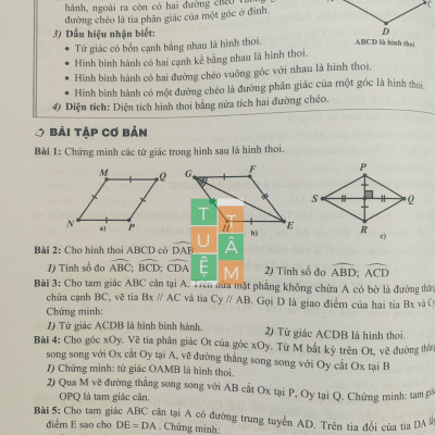 Sách - Bồi dưỡng năng lực tự học Toán 8 (chường trình mới)