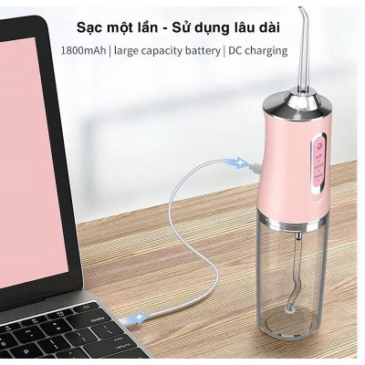 Máy Tăm Nước Cầm Tay Oral Irrigator Bản Quốc Tế Chuẩn Xuất Châu Âu