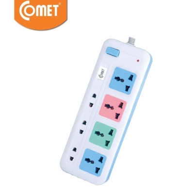 Ổ điện - Ổ Cắm Điện Nối Dài Comett CES4433 dây dài 3m, 7 lỗ cắm - Ổ điện - Hàng chính hãng