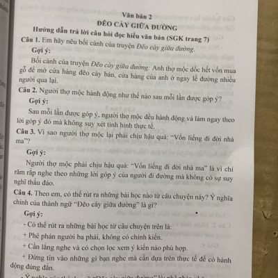 Combo giúp em học tốt ngữ văn 7 tập 1 và tập 2 ( bộ sách cánh diều)