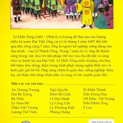Tranh Truyện Lịch Sử Việt Nam - Lê Hiến Tông (Tái Bản 2023)