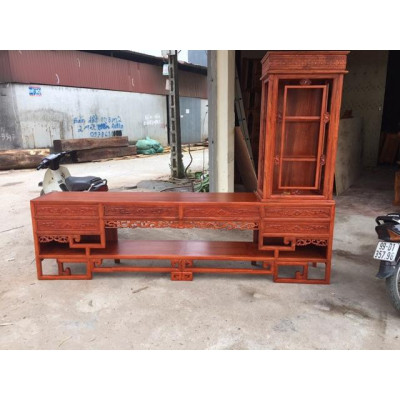 Kệ tivi gỗ 1m8, 2m, 2m2