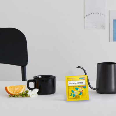 Combo 5 Gói Cà Phê Đen Premium Với Nhân Sâm Trắng Thượng Hạng COFFEECELL (5 gói x 15g) - Tăng cường hệ miễn dịch, Giải phóng tiềm năng nhà lãnh đạo - Hàng Chính Hãng