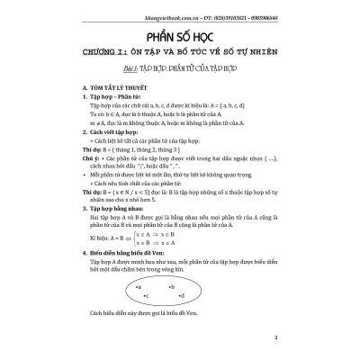Sách - Nâng Cao Và Phát Triển Đại Số - Hình Học Lớp 6 - Biên Soạn Theo Chương Trình Mới - Khang Việt Book