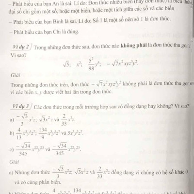 Bài Tập Toán 8 - Tập 1 (Cánh Diều) (2023)
