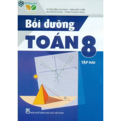 Combo 2 cuốn Sách Bồi dưỡng Toán 8 Tập 1 + Tập 2 - Kết nối tri thức với cuộc sống