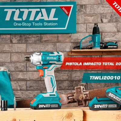MÁY SIẾT BULOONG DÙNG PIN 20V (KHÔNG KÈM PIN VÀ SẠC) TOTAL TIWLI20010 - HÀNG CHÍNH HÃNG