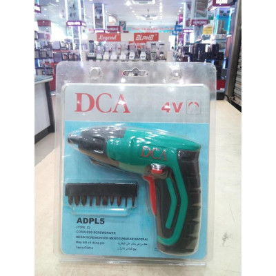 MÁY VẶN VÍT DÙNG PIN 4V 5MM DCA ADPL5 - HÀNG CHÍNH HÃNG