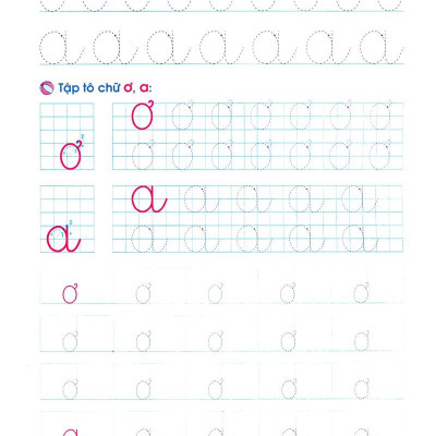 Sách - Mai Em Vào Lớp 1 - Vở Tập Tô Chữ Mẫu Giáo (Dành Cho Trẻ 5-6 Tuổi) (Tái Bản 2024)
