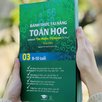 Sách Đánh Thức Tài Năng Toán Học 1, 2, 3, 4 ( Combo 4 Cuốn ) - Tổng hợp kiến thức toán học lớp 1 đến lớp 5, Hiệu sách Genbooks, bìa mềm