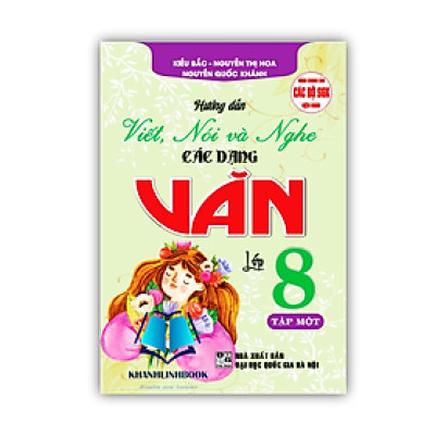 Sách - Hướng dẫn viết, nói và nghe các dạng văn 8 - tập 1 (dùng chung cho các bộ sgk hiện hành)