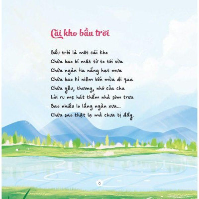 Sách - Bé Học Nói Qua Thơ - Cái Kho Bầu Trời - MCBooks