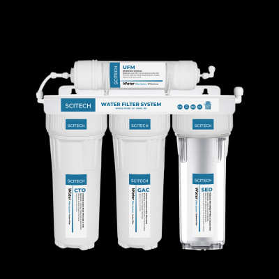 Máy lọc nước UF by Scitech (Không dùng điện, không nước thải, 4 đến 7 cấp lọc) - Hàng chính hãng