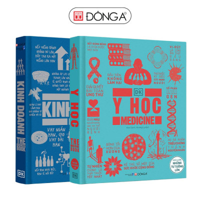 Sách - Combo 2 cuốn Khái lược: Y học - Khái lược những tư tưởng lớn và các lĩnh vực khác - Bìa cứng - Đông A