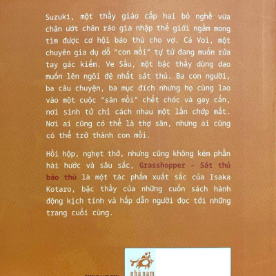 Sách - Grasshopper - Sát Thủ Báo Thù