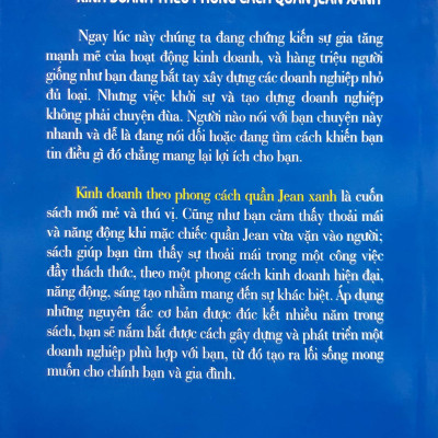 Kinh Doanh Theo Phong Cách Quần Jean Xanh - Vanlangbooks