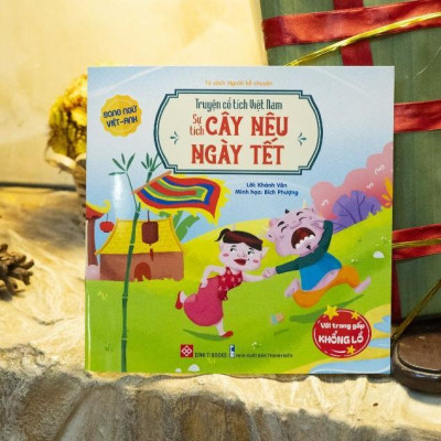 Sách - Truyện Cổ Tích Việt Nam - Song Ngữ Việt - Anh - Với Trang Gấp Khổng Lồ - Đinh Tị Books