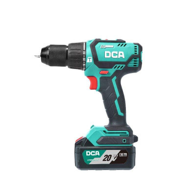 MÁY KHOAN BÚA KHÔNG CHỔI THAN DÙNG PIN 20V/2.0AHX2 DCA ADJZ05-13AM - HÀNG CHÍNH HÃNG