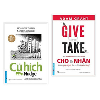 Sách - Combo Cú hích  + Cho và nhận  - FirstNews