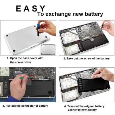 Pin Tương Thích Cho Macbook Pro 15 Inch A1286 ( 2010 ) TEEEMO PC Hàng Nhập Khẩu New Seal