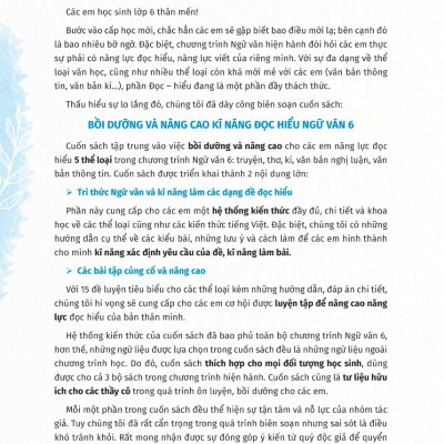 Bồi Dưỡng Và Nâng Cao Kỹ Năng Đọc Hiểu Ngữ Văn 6_MEGA