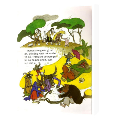 Sách - Sự Tích Cây Nêu Ngày Tết - Tranh Truyện Dân Gian Việt Nam - NXB Kim Đồng