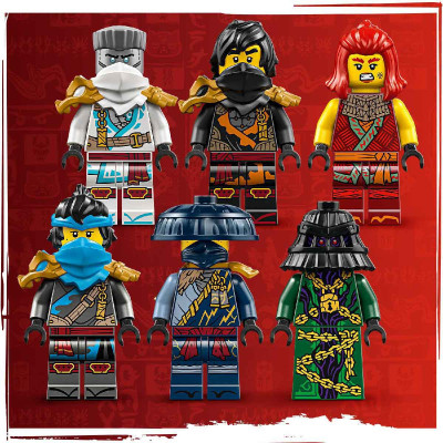 LEGO NINJAGO 71848 Đồ Chơi Lắp Ráp Thuyền Phiêu Lưu Ninjago (2387 chi tiết)