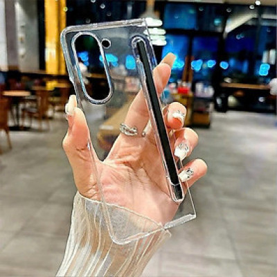 Ốp Lưng Trong Suốt Siêu Mỏng Chống Ố Vàng Cho Samsung Galaxy Z Fold 7 / Z Fold 6 5G Likgus Penone – Bảo Vệ 360° Màn Phụ & Mặt Lưng, Tặng Bút Cảm Ứng – Hàng Nhập Khẩu