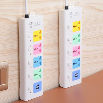 Ổ Điện Thái Lan Đa Năng 4 Ổ Cắm Và 2 Cổng Usb Sạc Dây Dài 1M5 Tiện Dụng