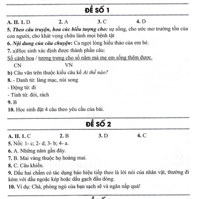 Bộ Đề Kiểm Tra Môn Tiếng Việt Lớp 4 - Tập 2 (Dùng Kèm SGK Kết Nối Tri Thức Với Cuộc Sống) _HA