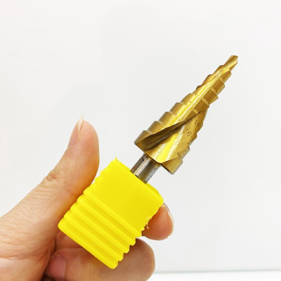 Mũi khoan tháp HSS-M2 đường kính khoan 4-20mm phủ titan siêu cứng KYNKO