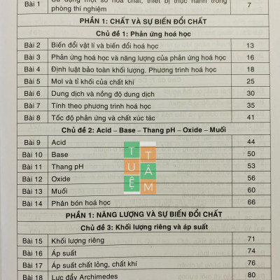 Sách - Bồi dưỡng học sinh giỏi Khoa học tự nhiên 8 - HA