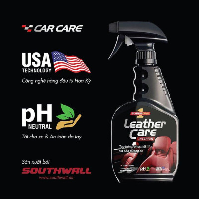 Dung Dịch Chăm Sóc Da Nội Thất SUPERONE Leather Care - Interior SOUTHWALL A102