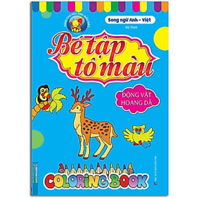 Bé Tập Tô Màu (Song Ngữ Anh - Việt)