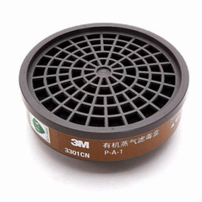 Bộ mặt nạ nửa mặt 1 phin lọc 3M 3100 và phin lọc hữu cơ phòng độc 3M 3301K-100