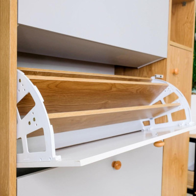 TỦ GIÀY 3 MÀU OHAHA ( 002)