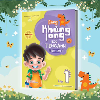 Sách - Cùng Khủng Long Học Tiếng Anh Theo Chủ Đề Lớp 1 - Megabook