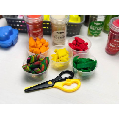 Kéo và Lăn Chuyên Dụng Cắt Bột Nặn Đất Nặn An Toàn (Màu ngẫu nhiên-không bao gồm phụ kiện)