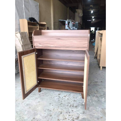 Tủ giày cánh mây