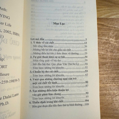 Sách - Chủ Động Cái Chết Để Tái Sinh Trong Một Kiếp Sống Tốt Đẹp Hơn