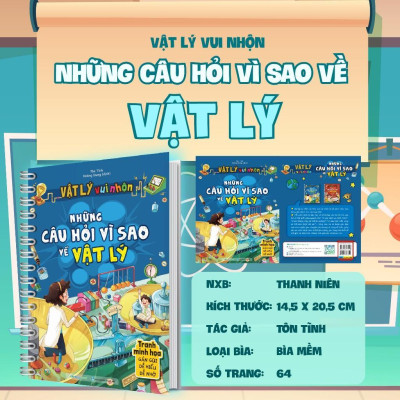 Sách - Vật Lý Vui Nhộn - Những Câu Hỏi Vì Sao Về Vật Lý - Megabook