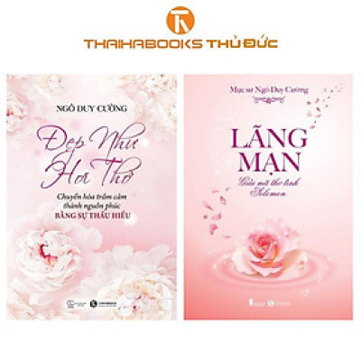 Sách - Đẹp Như Hơi Thở + Lãng Mạn - Giải Mã Thơ Tình Solomon - Combo 2 Cuốn - Thái Hà Books